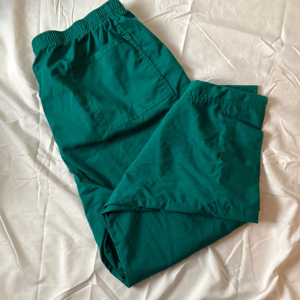 Size Extra Large Cherokee Scrub Pants Hunter Green